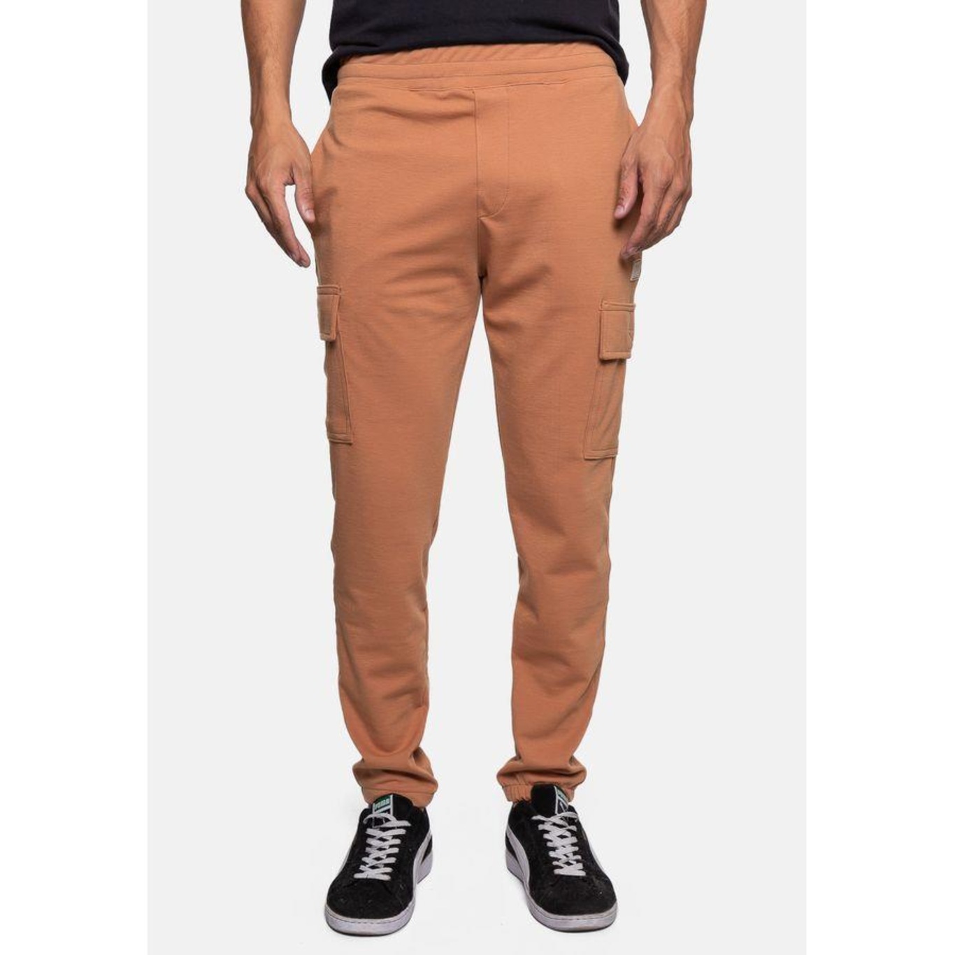 Calça de Moletom Hd Cargo Naturale - Masculina - Foto 1