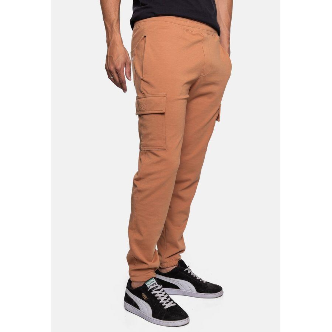 Calça de Moletom Hd Cargo Naturale - Masculina - Foto 3