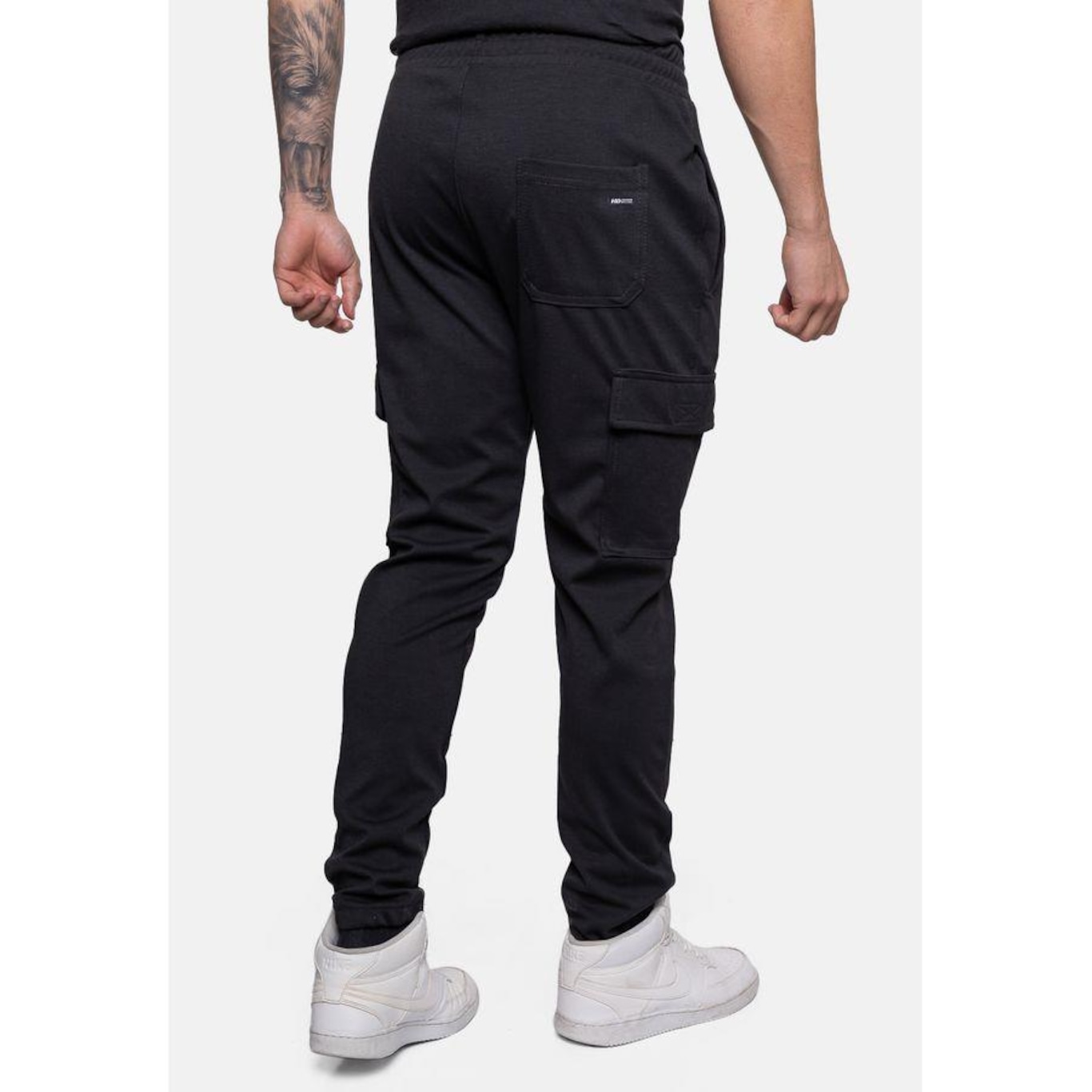 Calça de Moletom Hd Cargo - Masculina - Foto 2