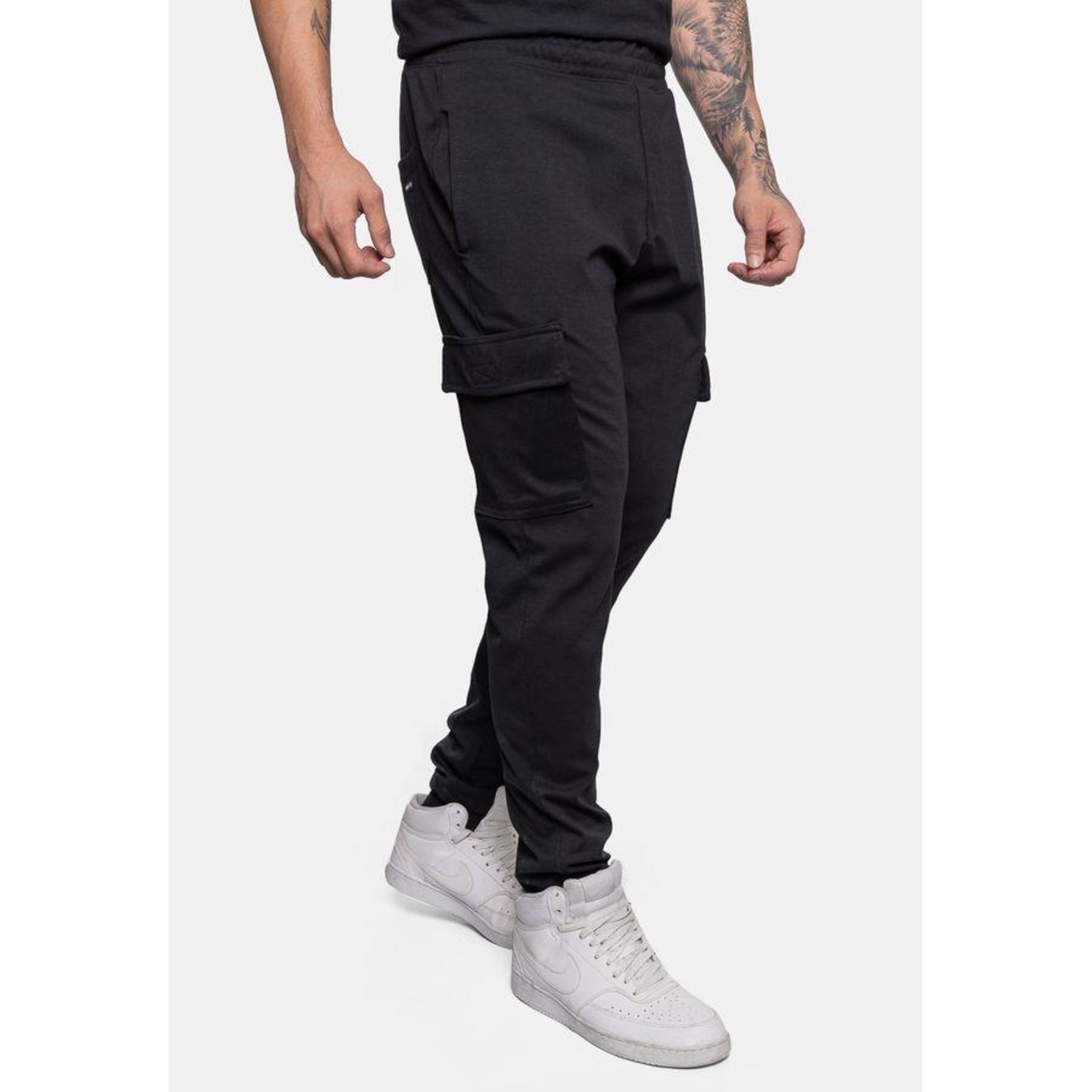 Calça de Moletom Hd Cargo - Masculina - Foto 3