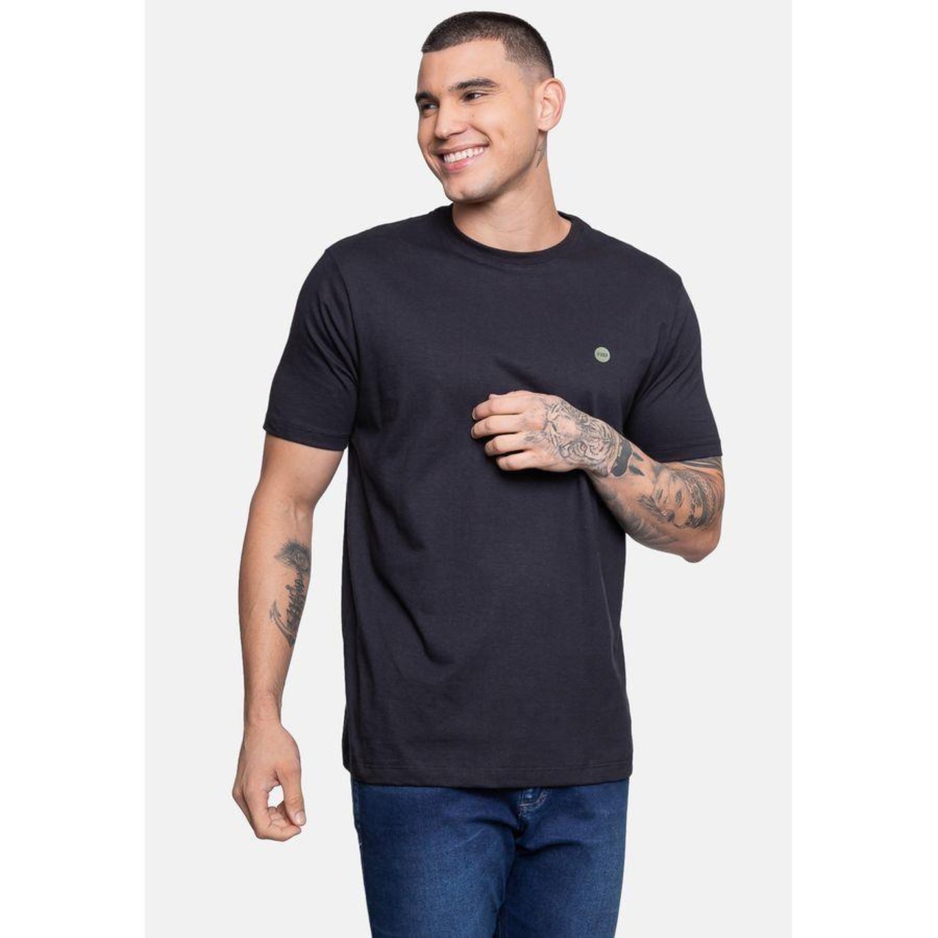 Camiseta Hd Circle Wave - Masculina - Foto 4