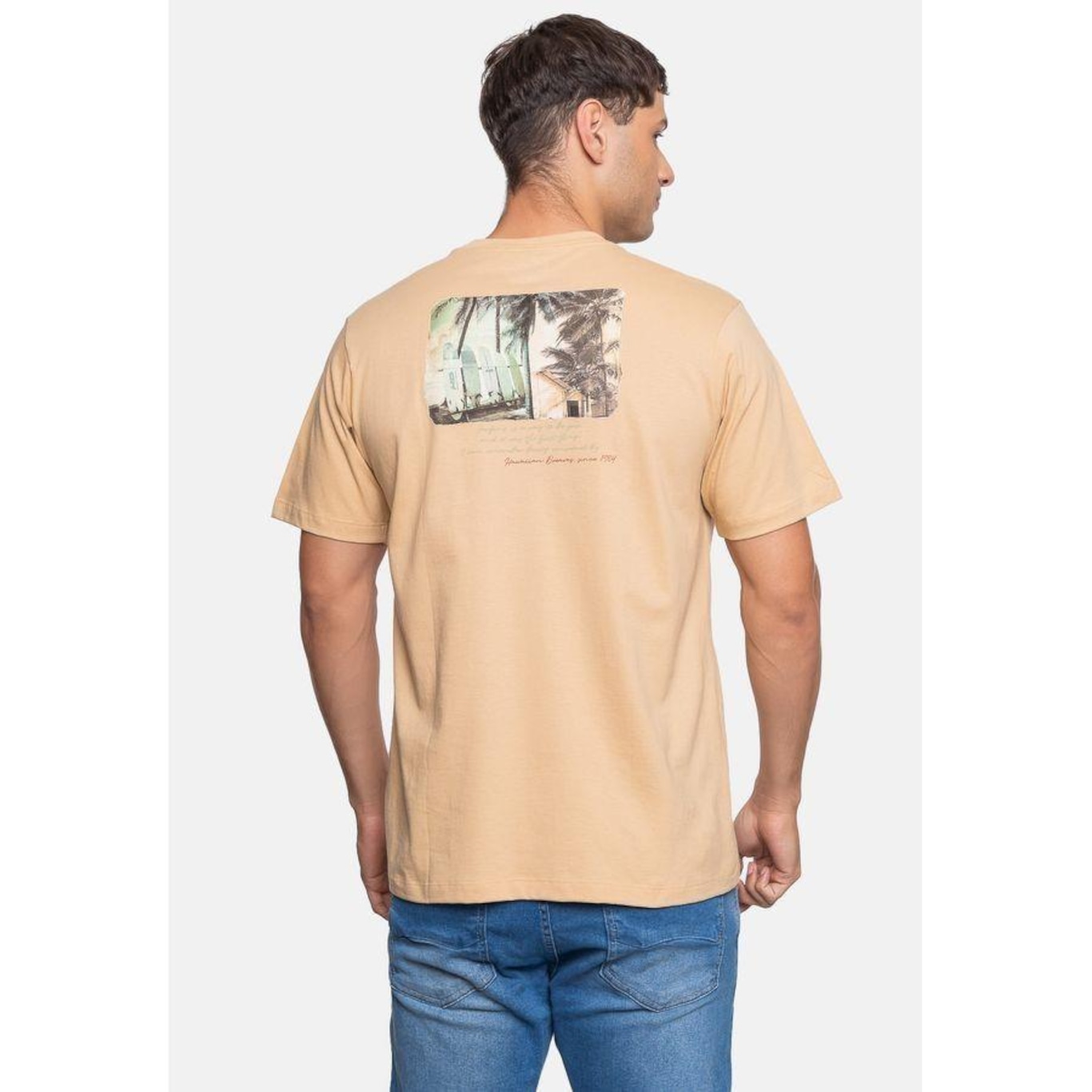 Camiseta Hd Old Beach - Masculina - Foto 2