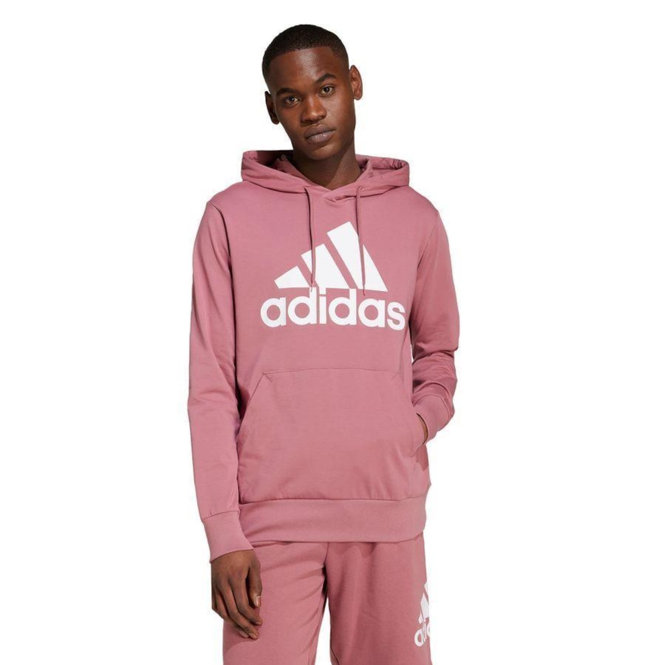 Blusão de Moletom Capuz adidas Essentials Logo - Masculino - Foto 2