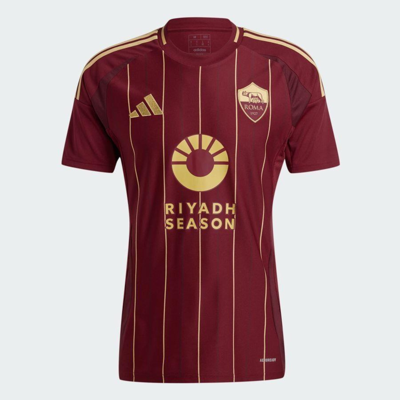 Camisa 1 As Roma 24/25 adidas - Masculina - Foto 4