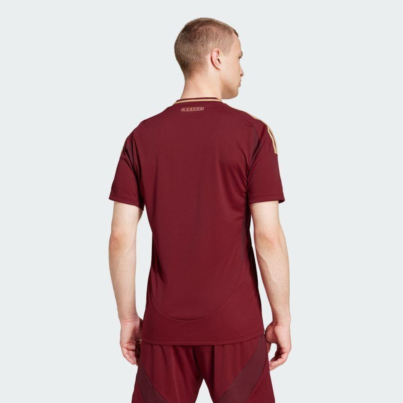 Camisa 1 As Roma 24/25 adidas - Masculina - Foto 5