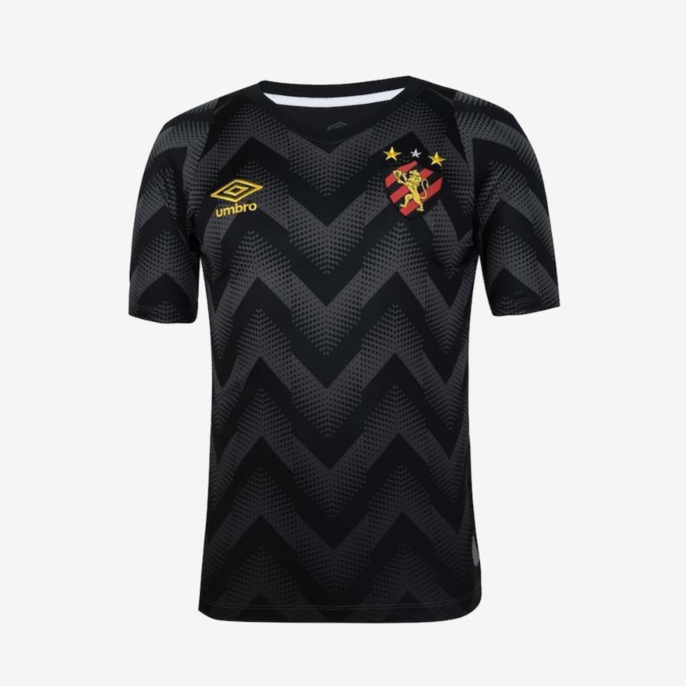 Camisa de Goleiro Sport Recife 2024 Umbro Of. - Masculina - Foto 1