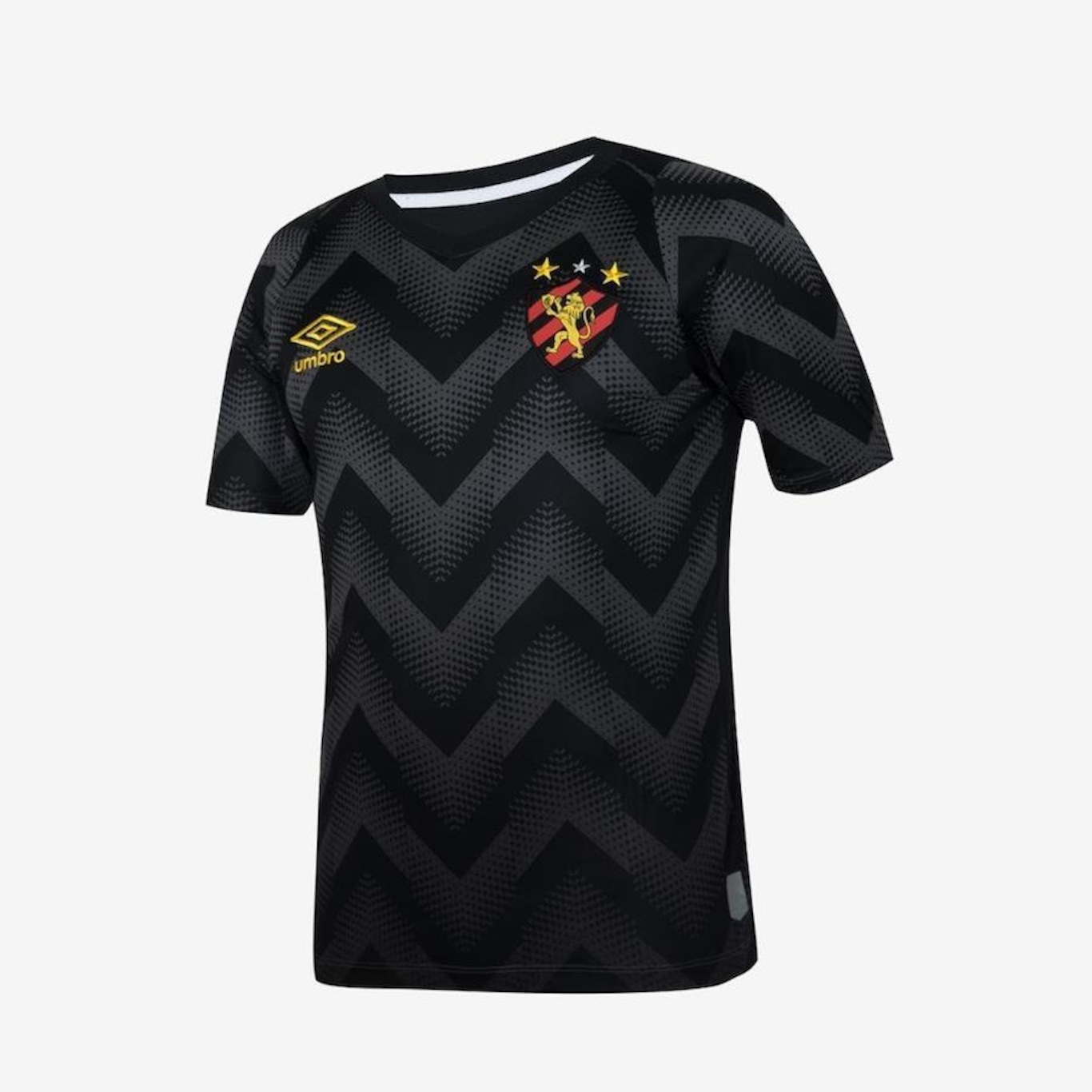 Camisa de Goleiro Sport Recife 2024 Umbro Of. - Masculina - Foto 2