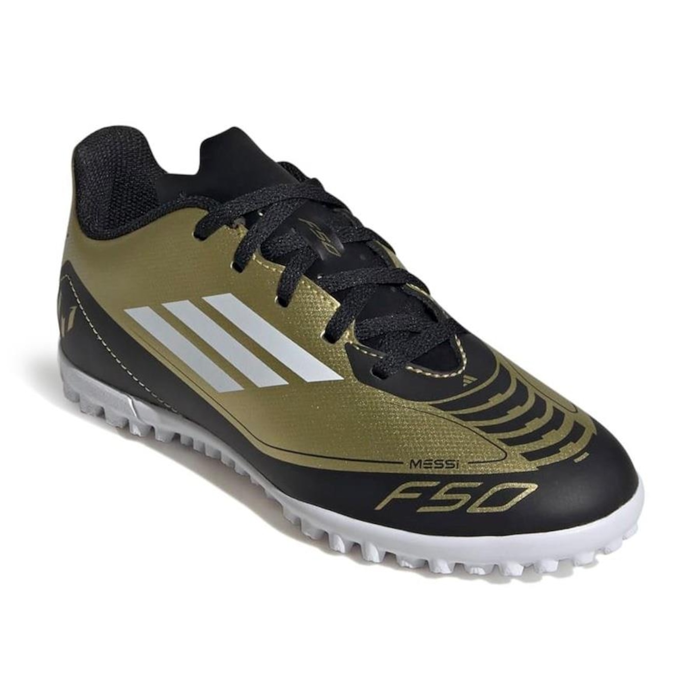 Chuteira Society adidas F50 Club Messi Adulto - Foto 2