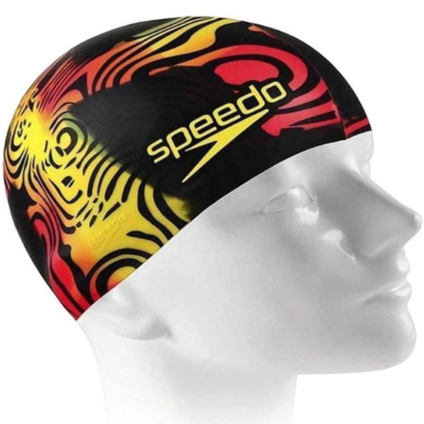 Touca de Natação Speedo Flat Cap Special Edi-Tribal - Adulto - Foto 1