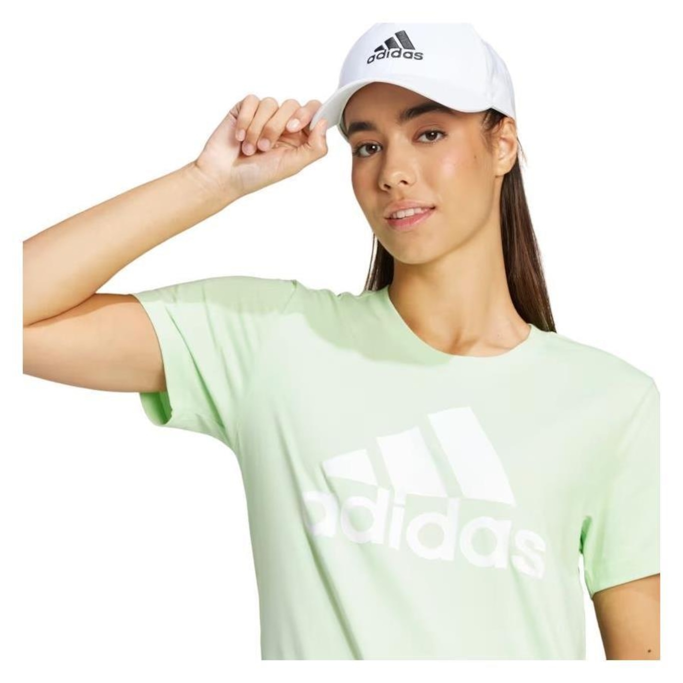 Camiseta adidas Big Logo - Feminina - Foto 5