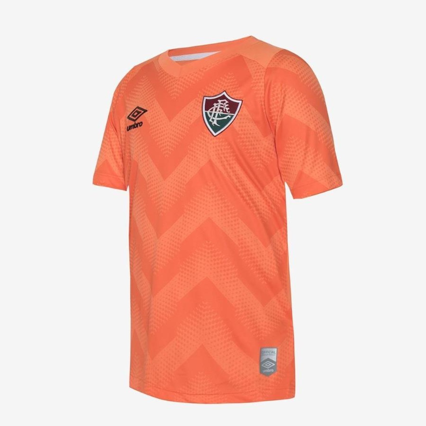 Camisa de Goleiro Fluminense 2024 Umbro Of. - Infantil - Foto 2