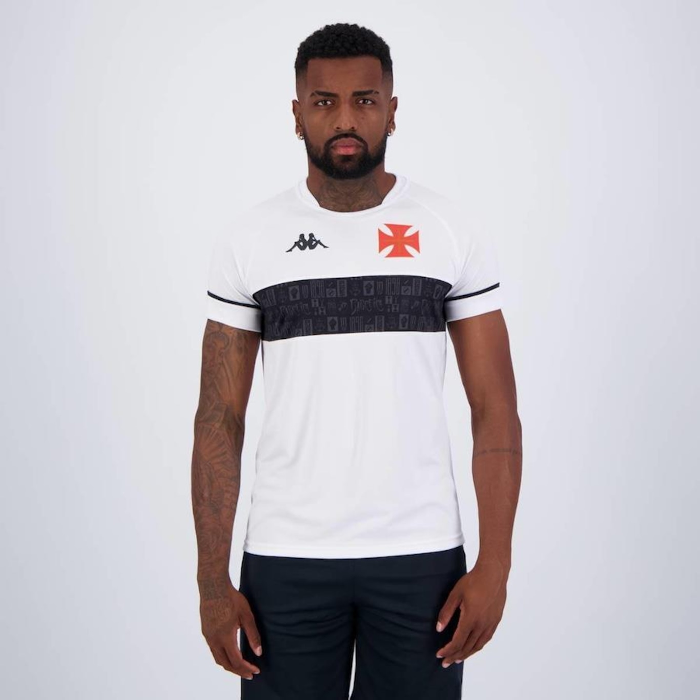 Camisa do Vasco Kappa Supporter New - Masculina - Foto 1