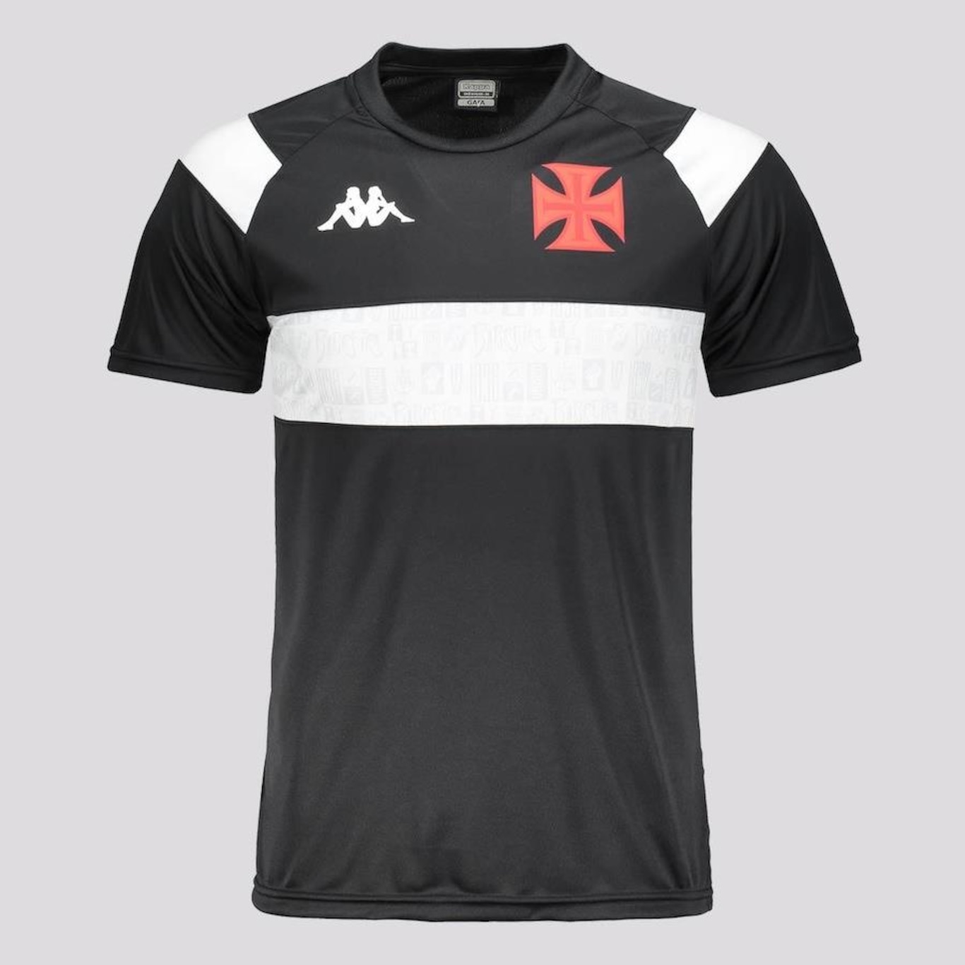 Camisa do Vasco Kappa Supporter Cuts - Masculina - Foto 1