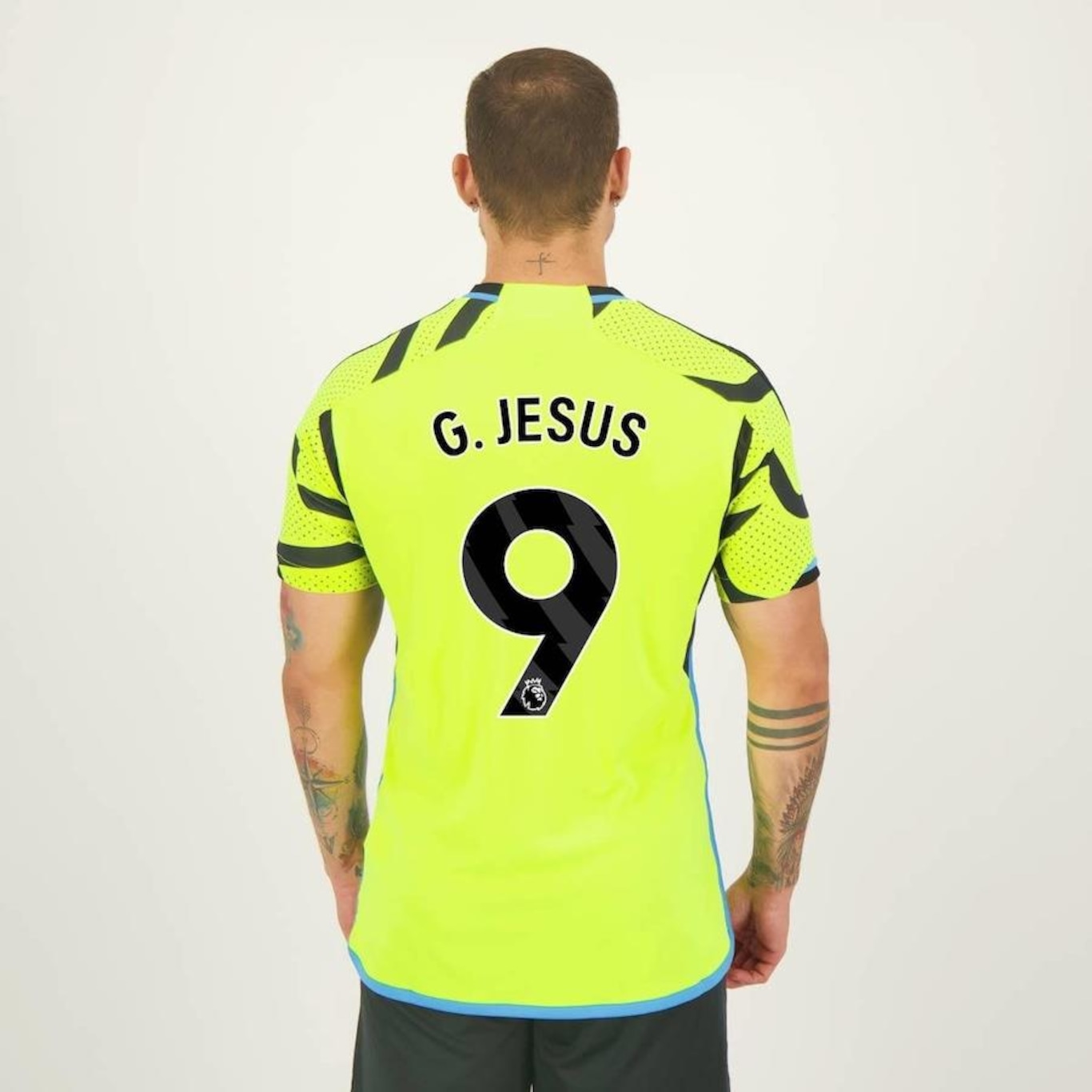 Camisa adidas Arsenal Away 2024 9 G. Jesus  - Masculina - Foto 1