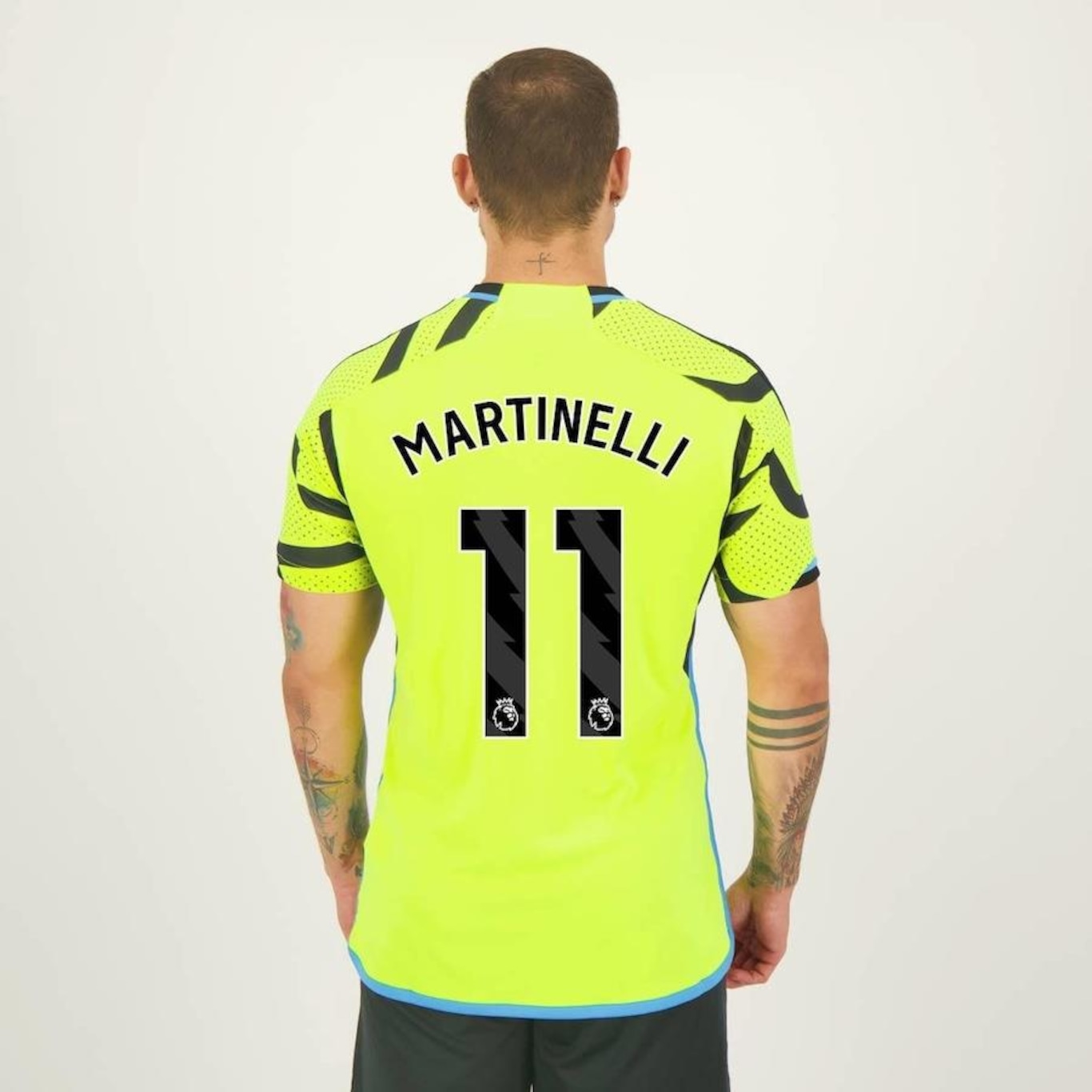 Camisa adidas Arsenal Away 2024 11 Martinelli - Masculina - Foto 1