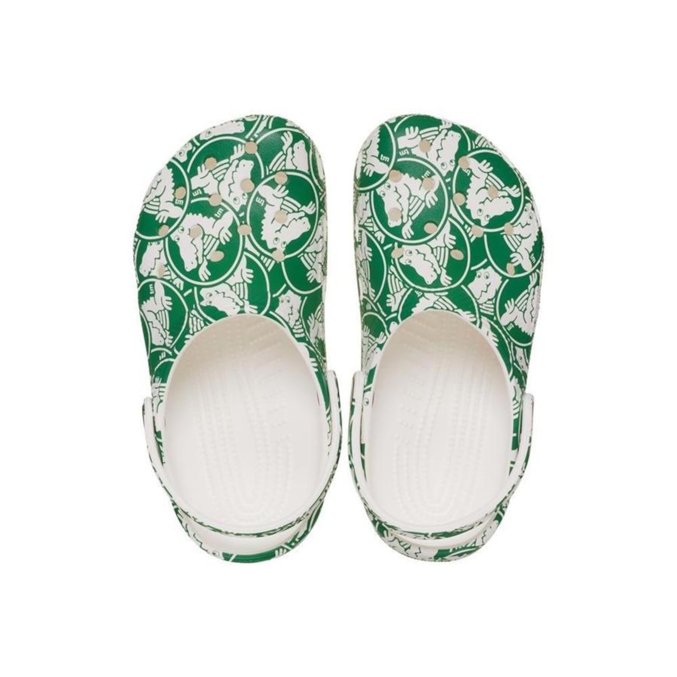 Sandália Crocs Classic Duke Print Clog T Ivy - Unissex - Foto 5