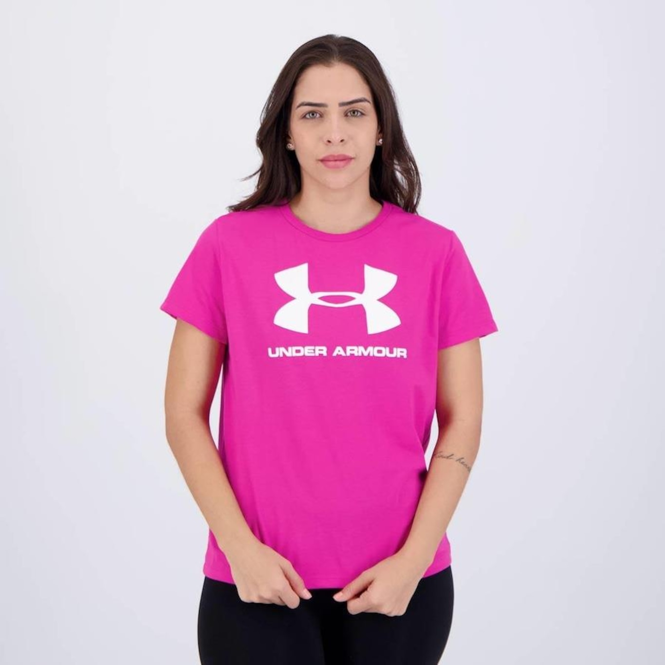 Camiseta Under Armour Live Sportstyle - Feminina - Foto 1