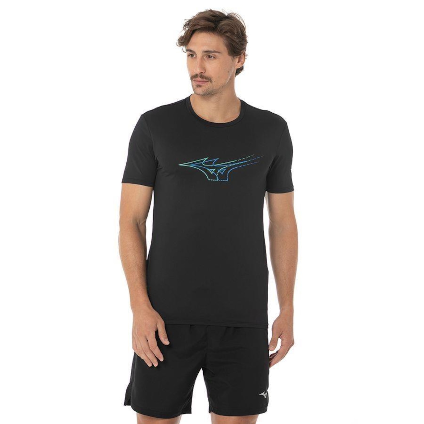 Camiseta Mizuno Focus Stamp - Masculina - Foto 1