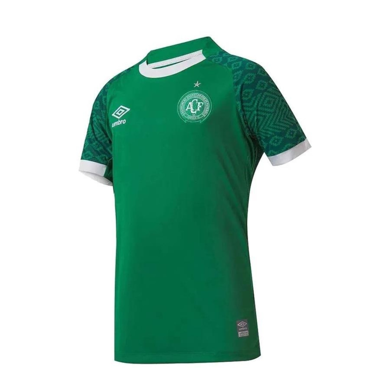 Camisa do Chapecoense 1 2021 Umbro Of. - Infantil - Foto 3