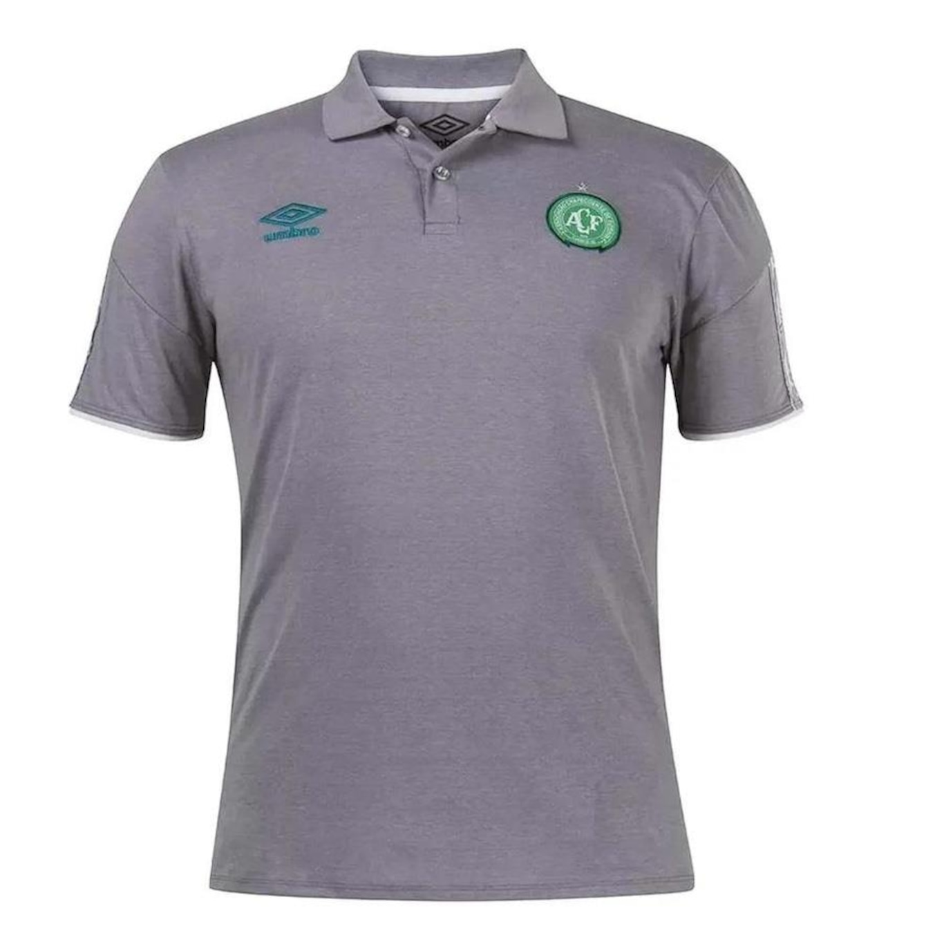 Camisa Polo do Chapecoense 2020 Umbro Viagem - Masculina - Foto 3