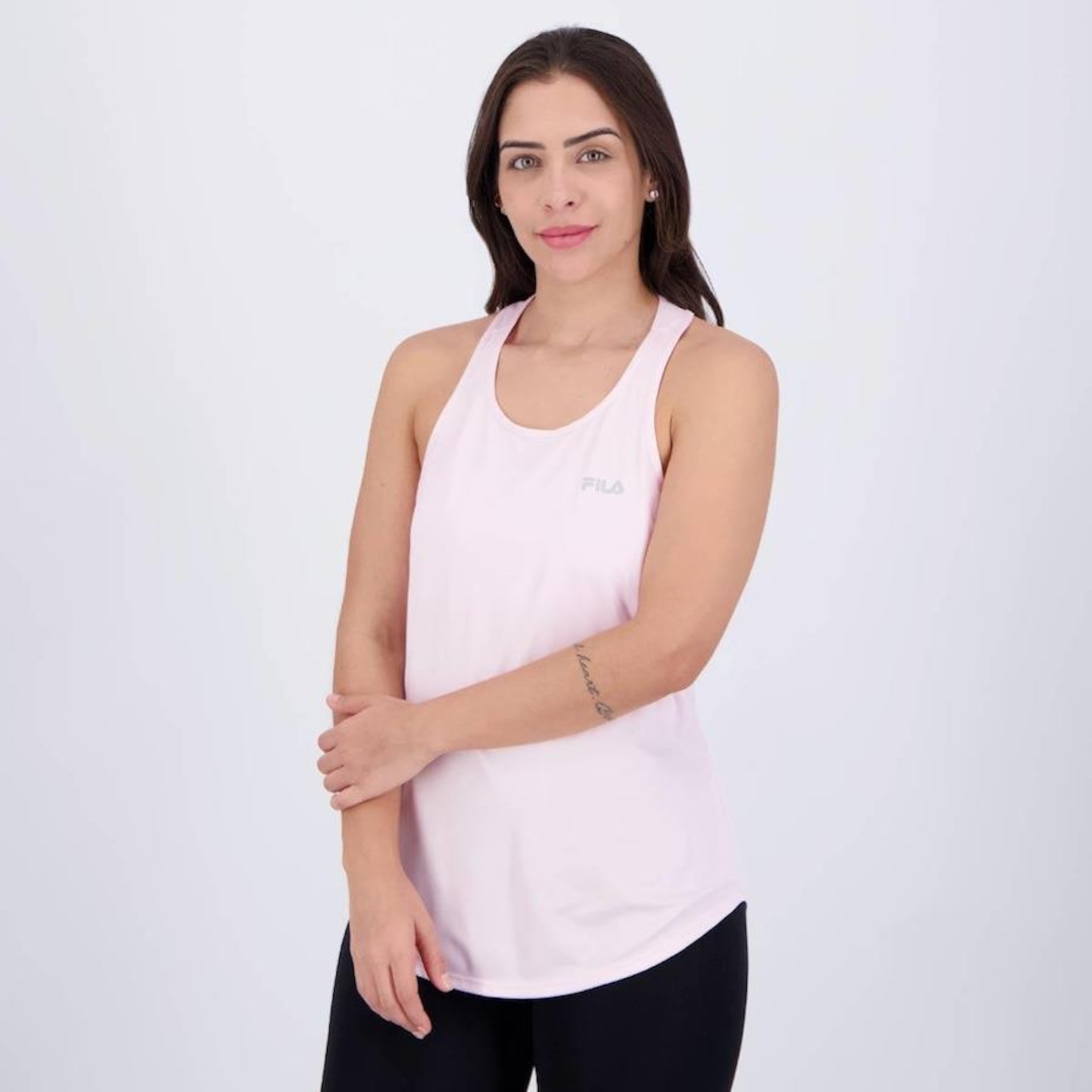 Camiseta Regata Fila Basic Sports Polygin - Feminina - Foto 3