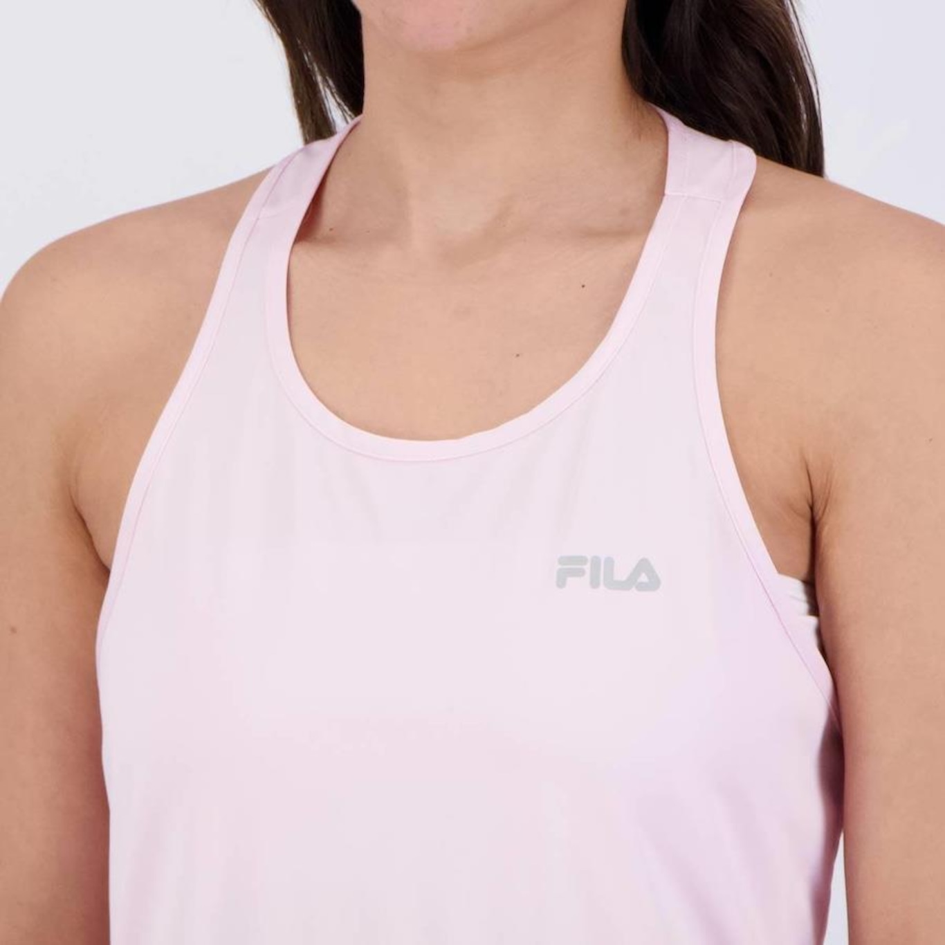 Camiseta Regata Fila Basic Sports Polygin - Feminina - Foto 5