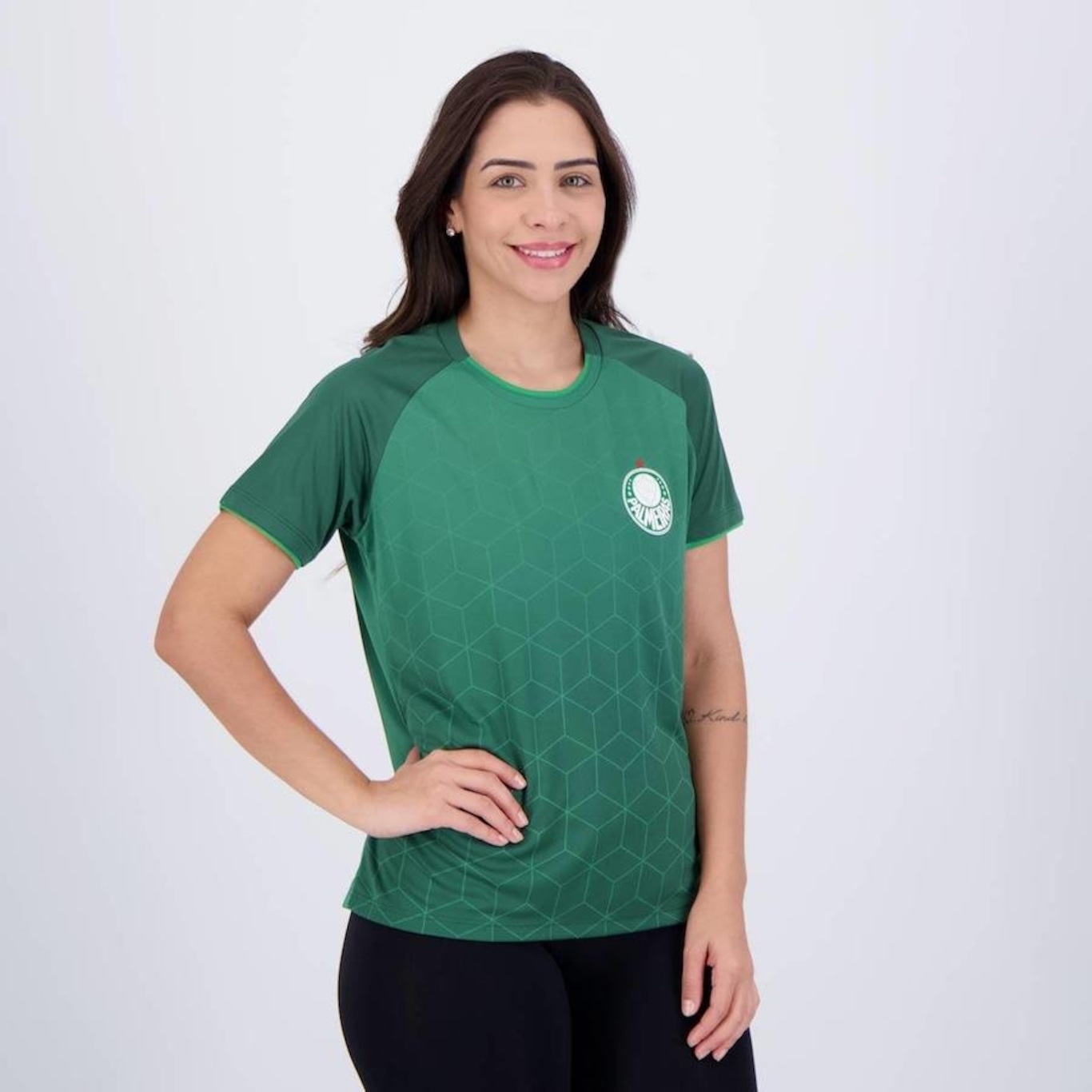 Camisa do Palmeiras Power Ii - Feminina - Foto 2