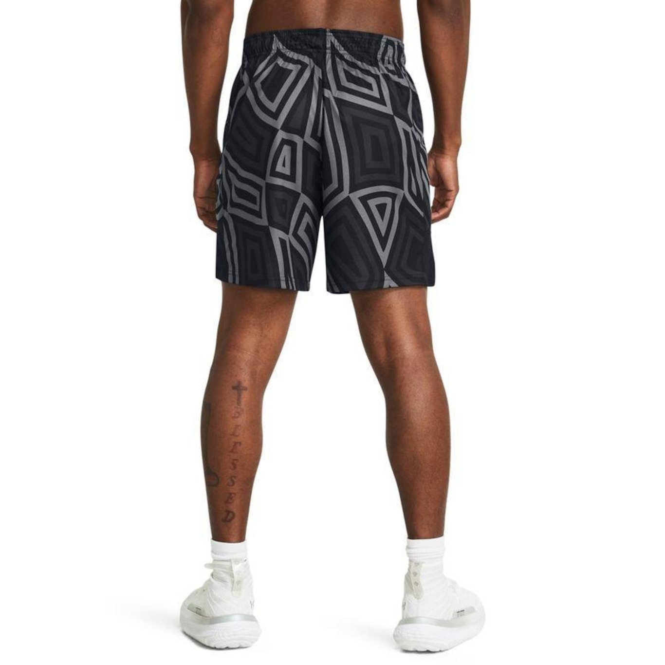 Shorts Under Armour Baseline Printed - Masculino - Foto 2