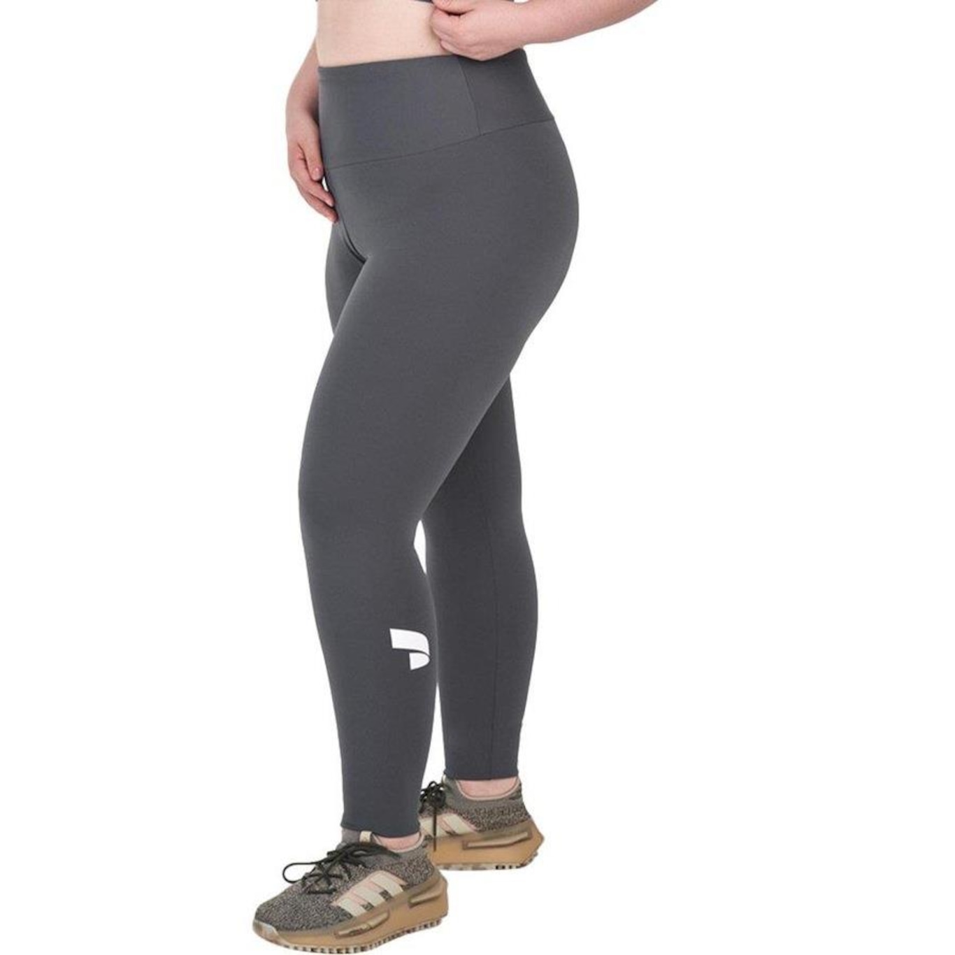 Calça Legging Alto Giro Essential - Feminina - Foto 1