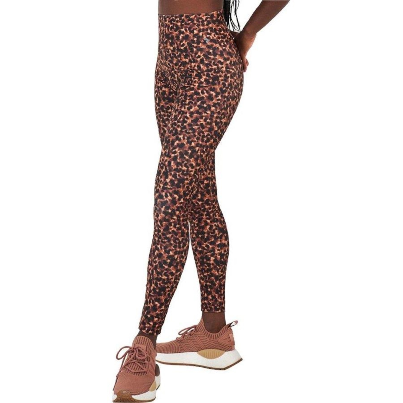 Calça Legging Alto Giro Tiger Ii - Feminina - Foto 1