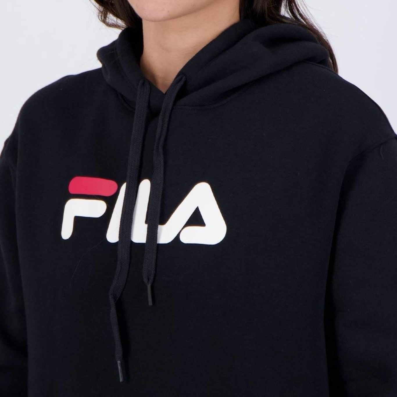 Blusão de Moletom com Capuz Fila Letter Winter - Feminino - Foto 5