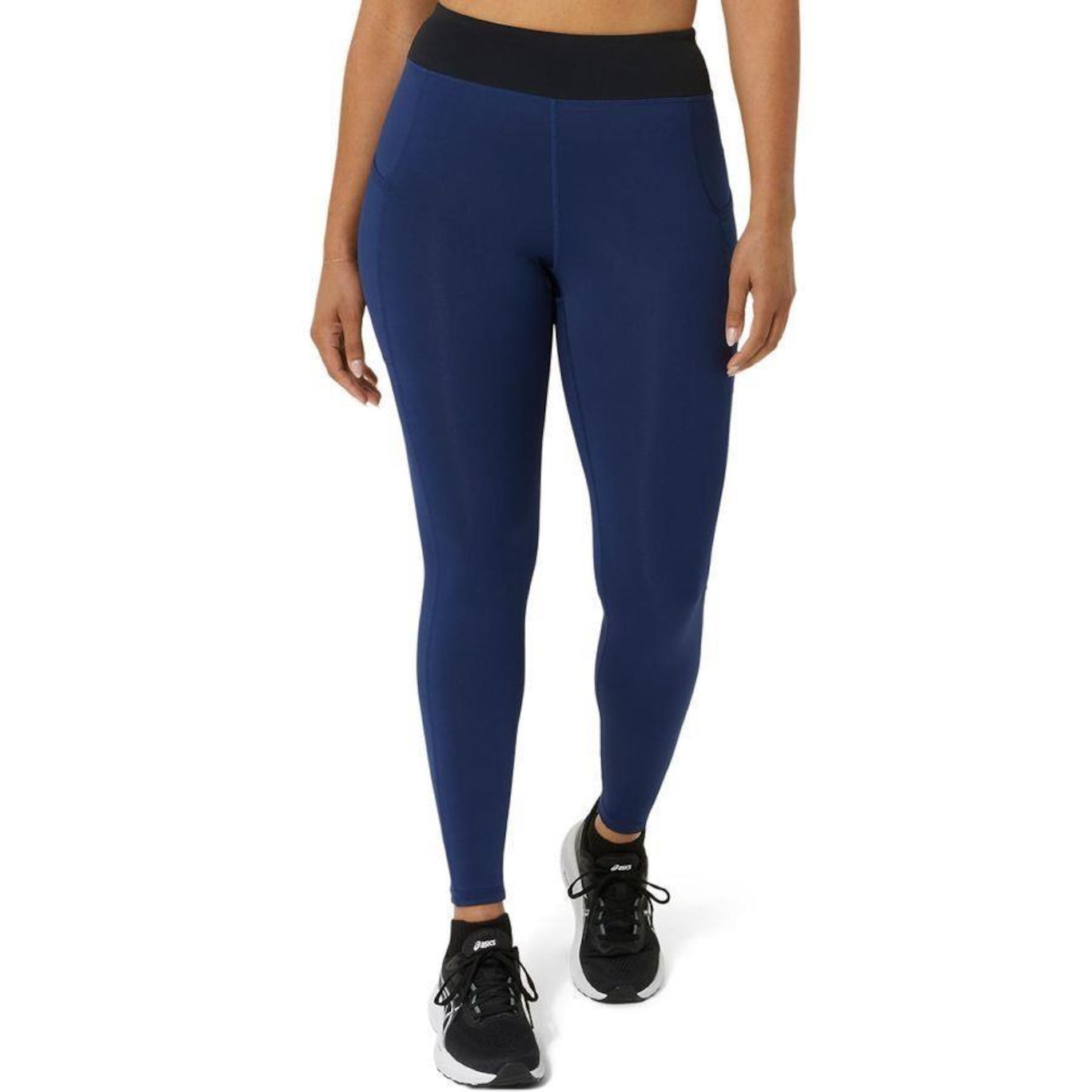 Calça Legging Asics Training Mesh - Feminina - Foto 1