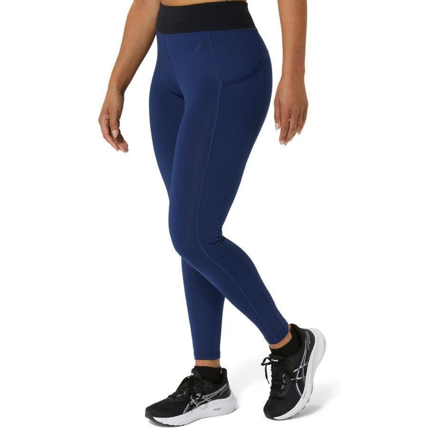 Calça Legging Asics Training Mesh - Feminina - Foto 3