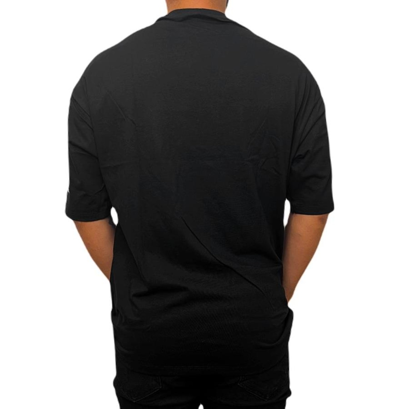 Camiseta Nba Oversized Logoman - Masculina - Foto 5