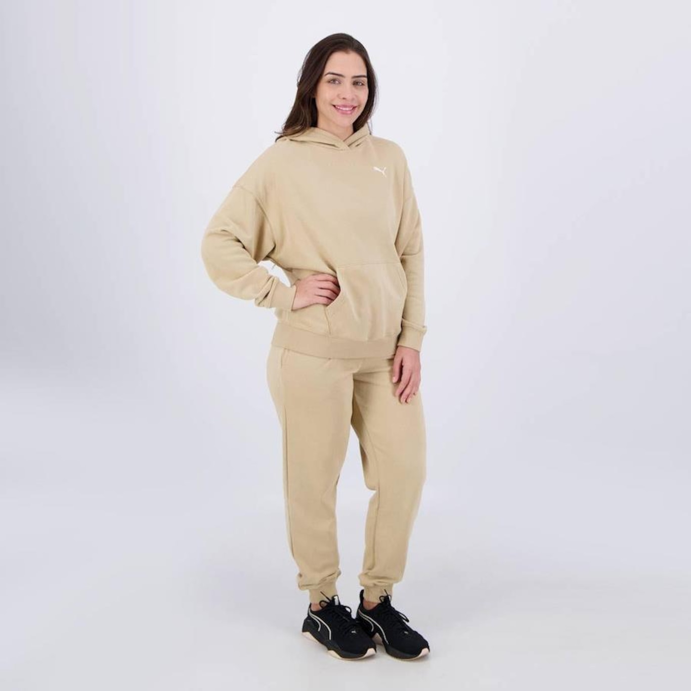 Agasalho Puma Loungwear Tr - Feminino - Foto 3