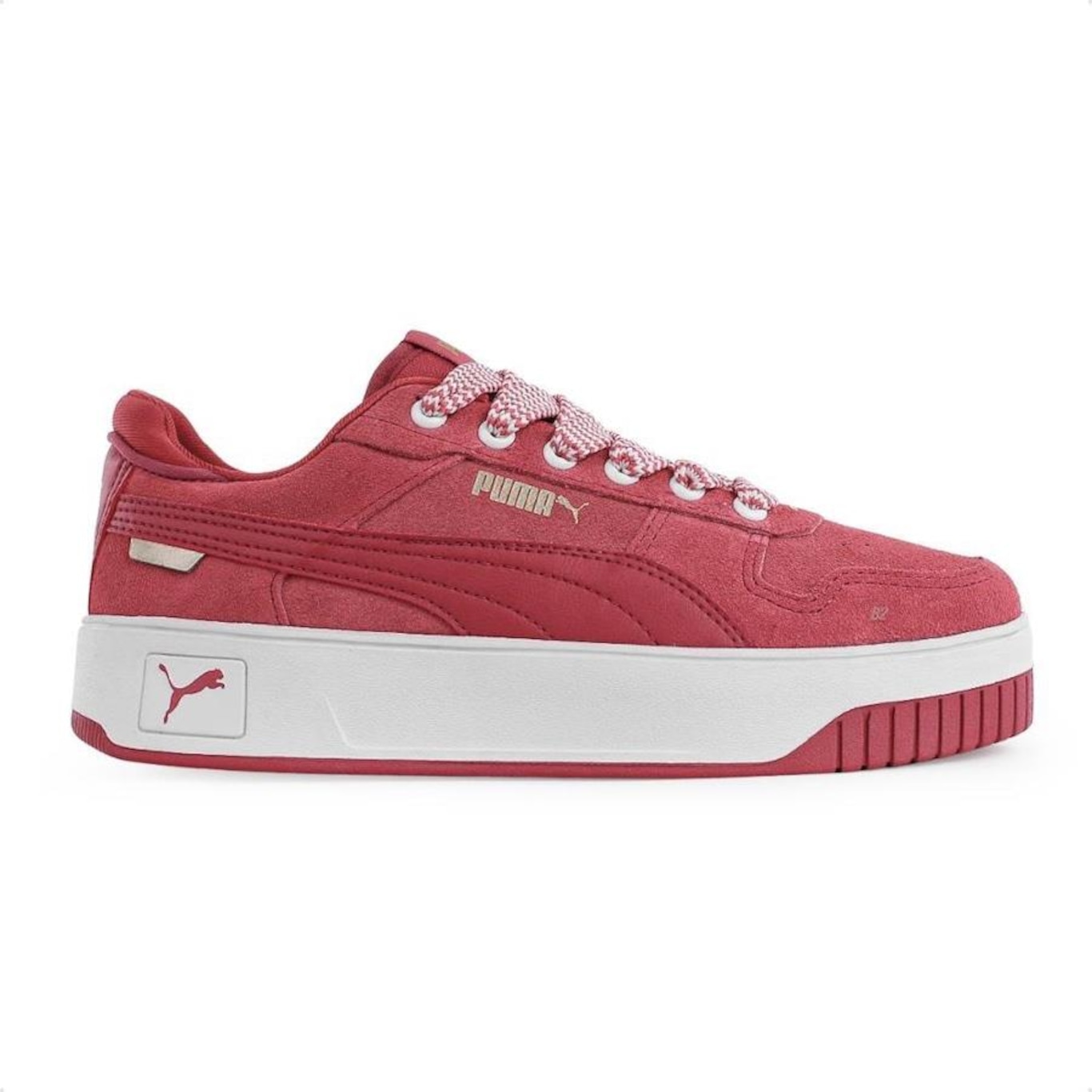 Tênis Puma Carina Street Thick Laces Feminino - Foto 1