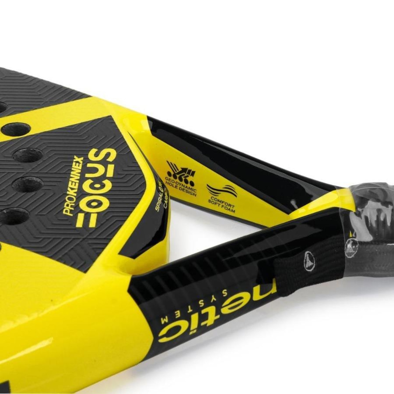 Raquete de Padel Prokennex Kinetic Focus Yellow - Foto 6