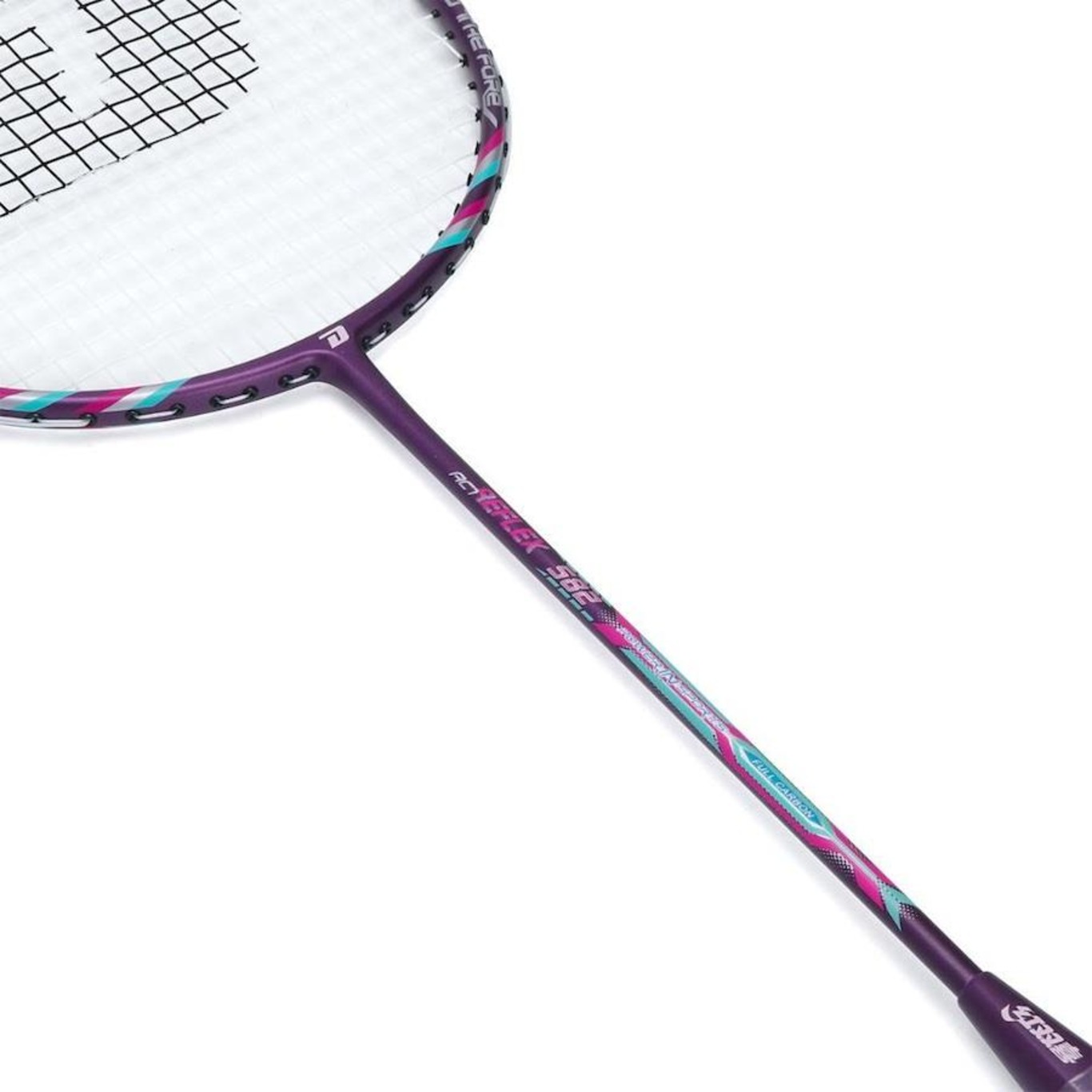 Raquete de Badminton Dhs Reflex 582 Rf582 Full Carbon Series - Foto 2