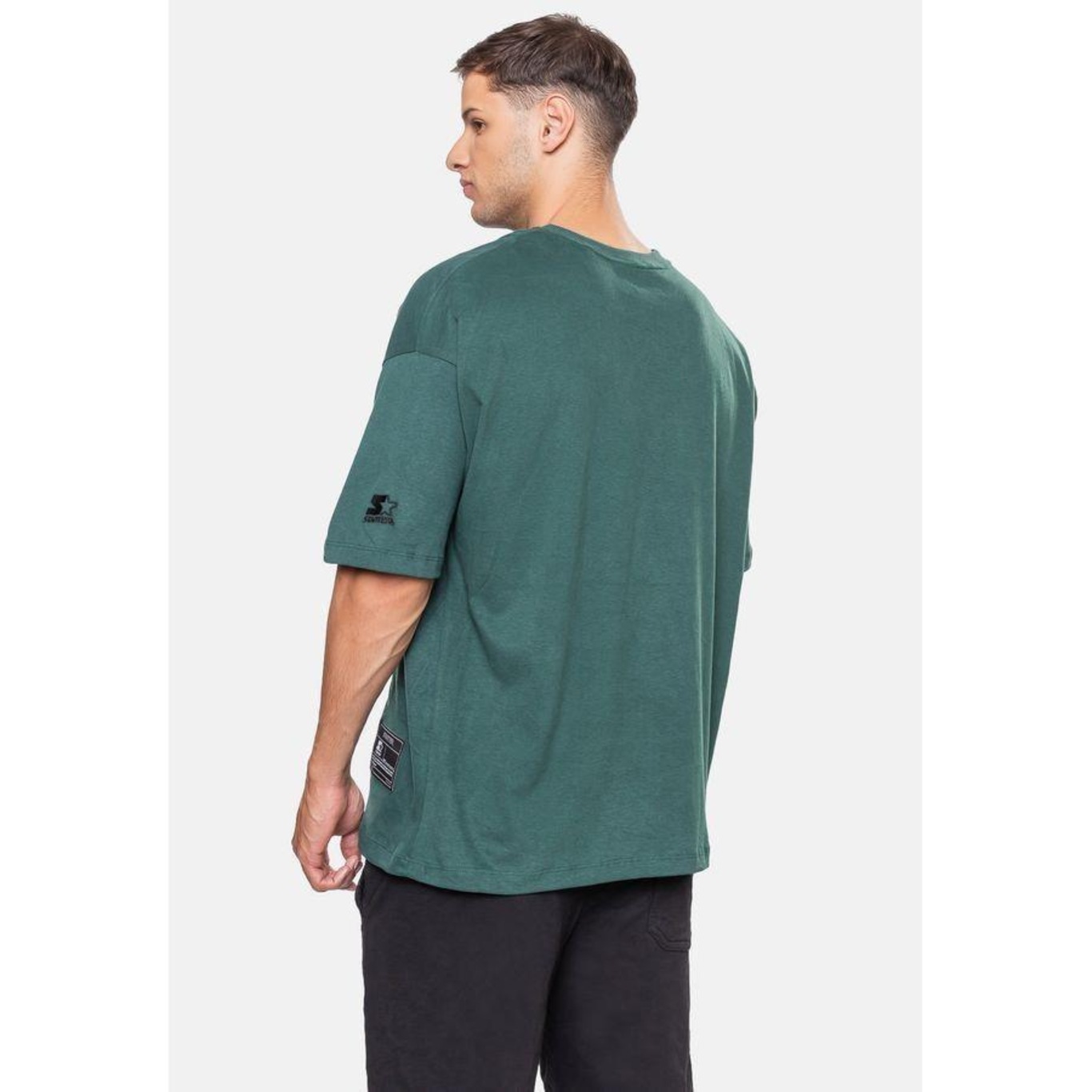 Camiseta Starter Oversized Teal - Masculina - Foto 2