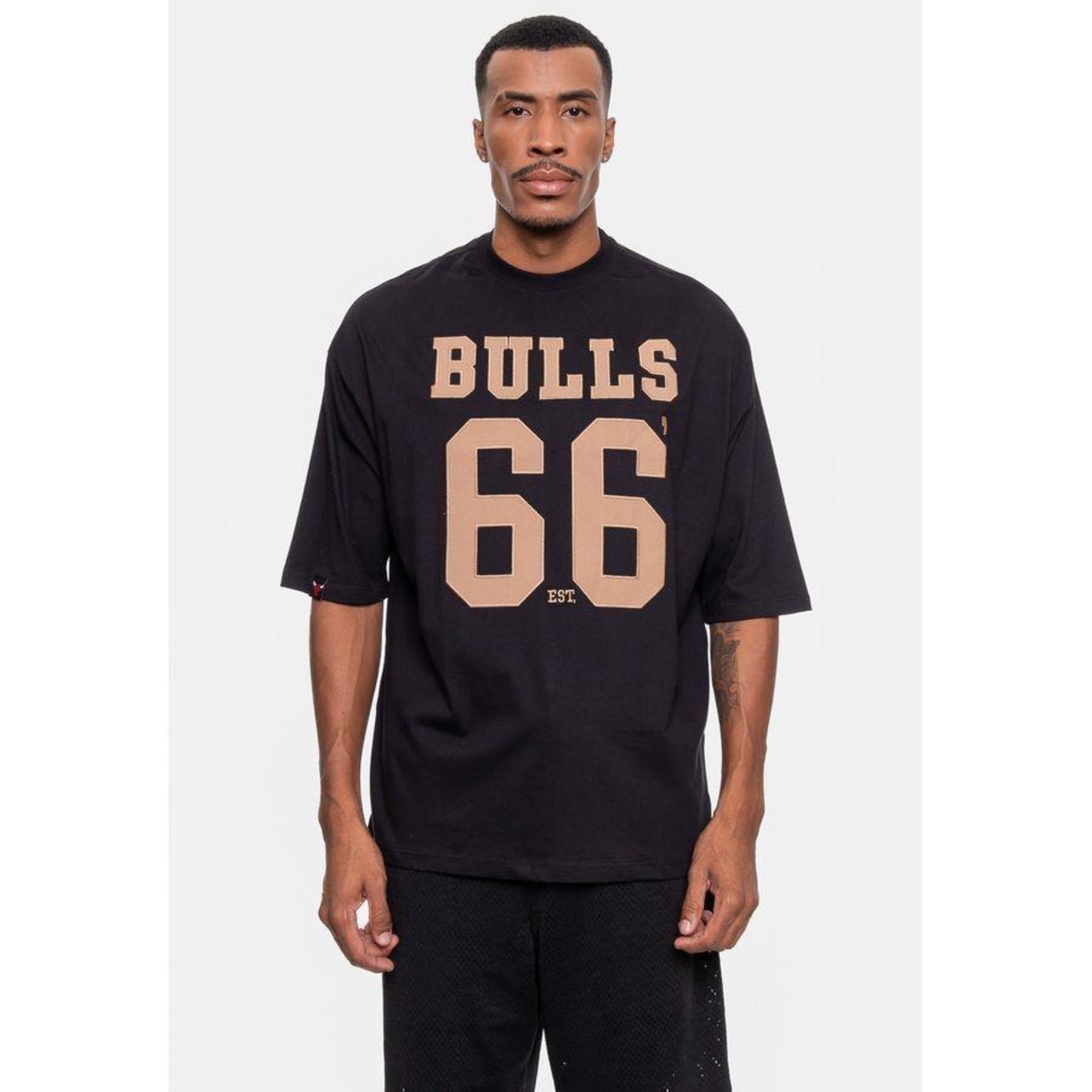 Camiseta Nba Number Twill Chicago Bulls - Masculina - Foto 2