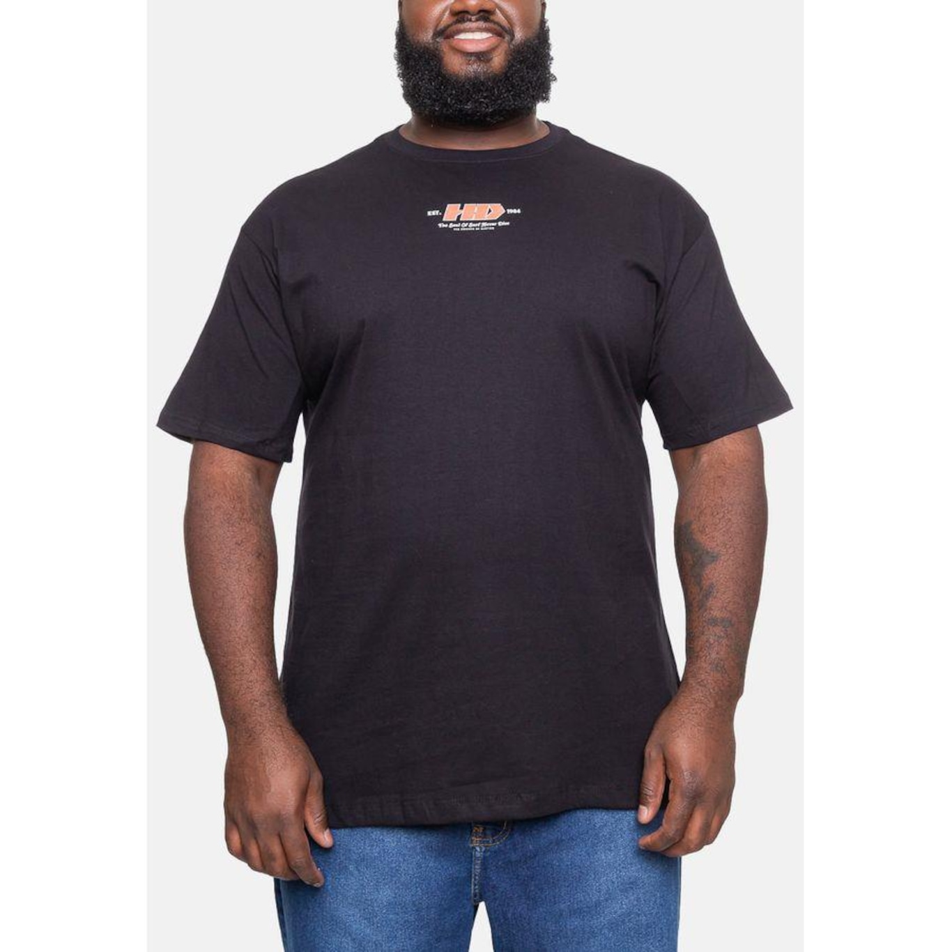 Camiseta Hd Plus Size Surfboard - Masculina - Foto 3