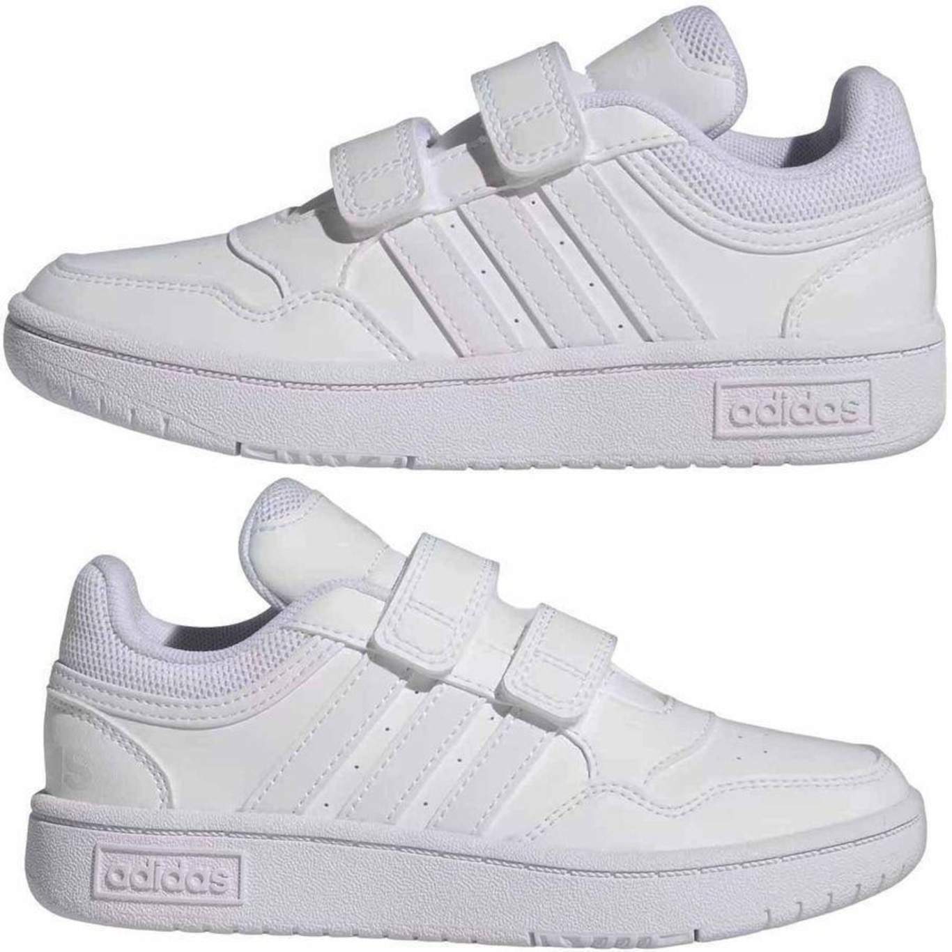 Tênis adidas Hoops 3.0 - Infantil - Foto 6