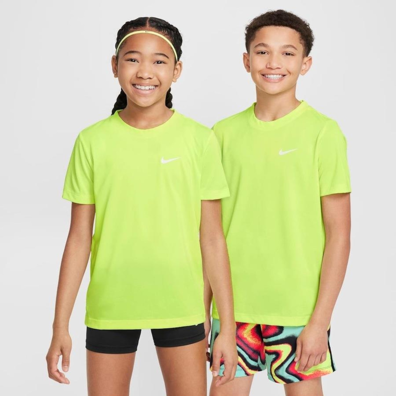 Camiseta Nike Dri-Fit Swoosh - Infantil - Foto 1