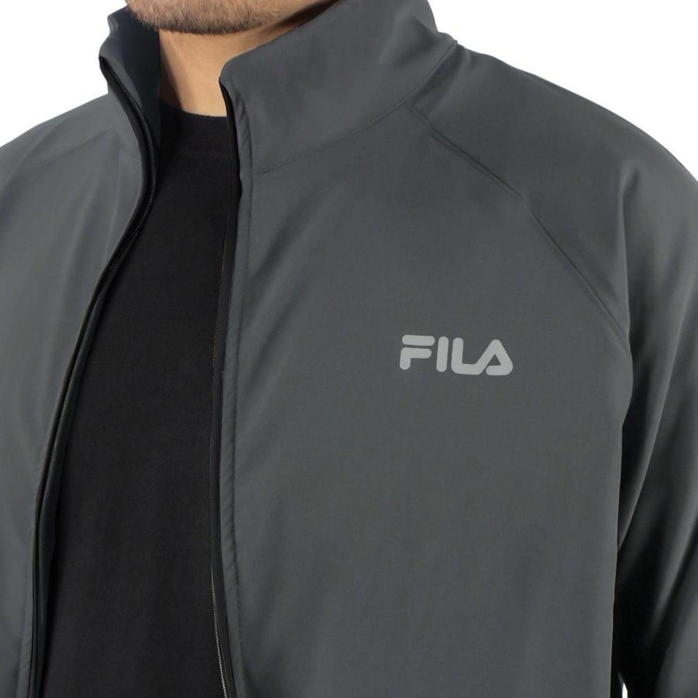 Jaqueta sem Capuz Fila Essential Floating - Masculina - Foto 4