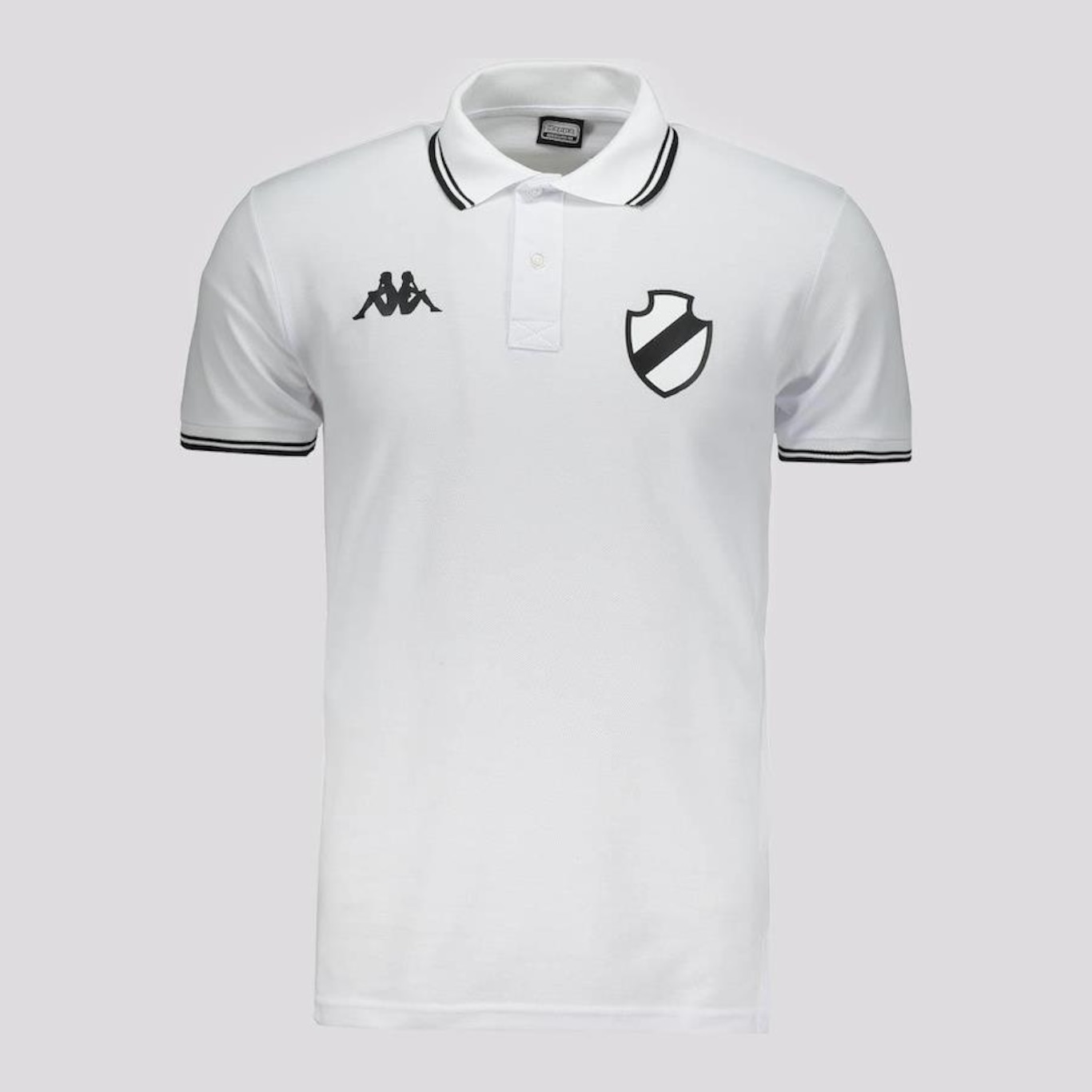 Camisa Polo Kappa Vasco Supporter Mono - Masculina - Foto 1