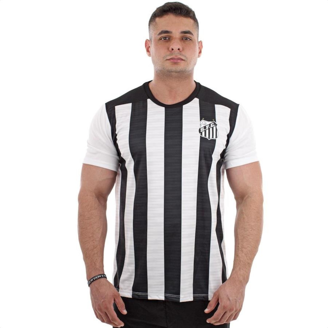 Camisa do Santos Braziline Majestic - Masculina - Foto 1