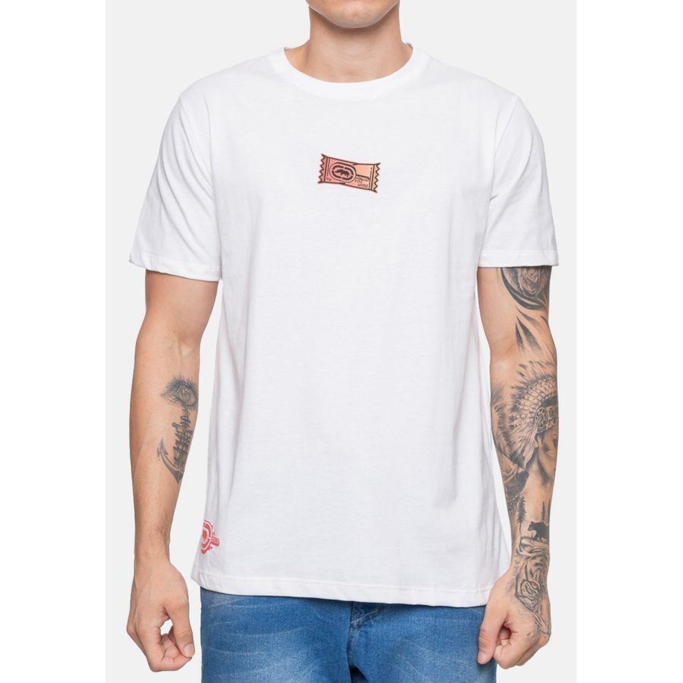 Camiseta Ecko Masculina Icestick Off White - Ecko - Masculino - Foto 1