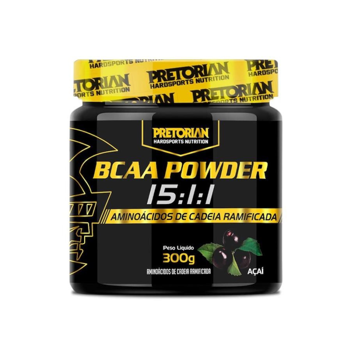 Bcaa Power 15:1:1 Açaí Pretorian  - 300G - Foto 1