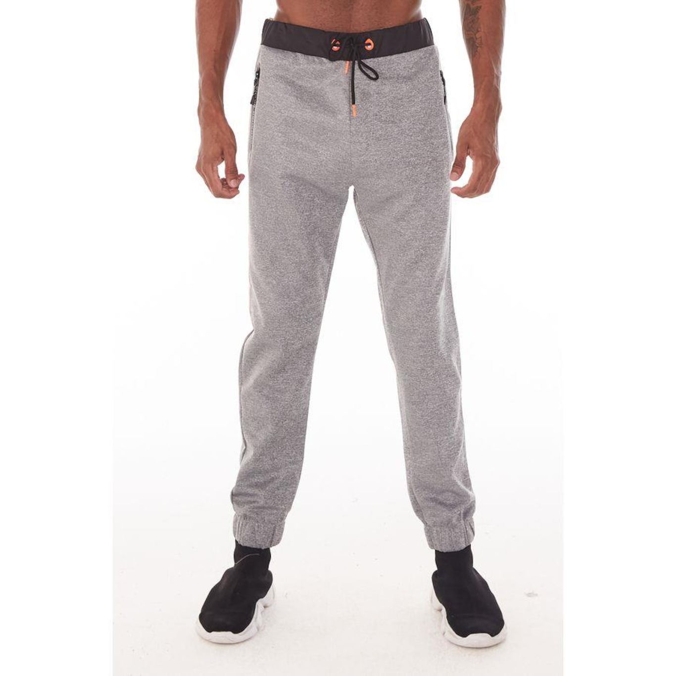 Calça de Moletom Hd Mescla - Masculina - Foto 1