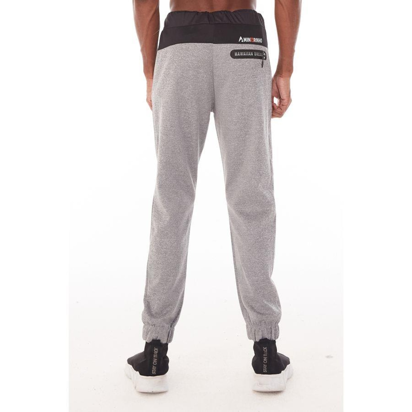 Calça de Moletom Hd Mescla - Masculina - Foto 4